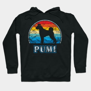 Pumi Vintage Design Dog Hoodie